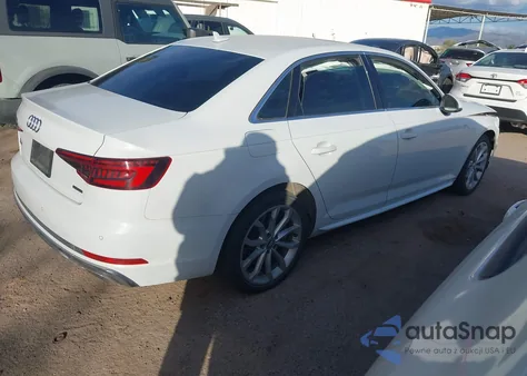 2019 Audi A4 45 Premium from USA, damaged, VIN WAUENAF48KN012567